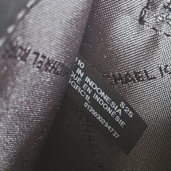 MICHAEL KORS GREENWICH small shoulder FLAP CROSSBODY BAG MK Black and Gold MULTI - Picture 13 of 15